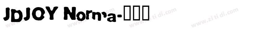 JDJOY Norma字体转换